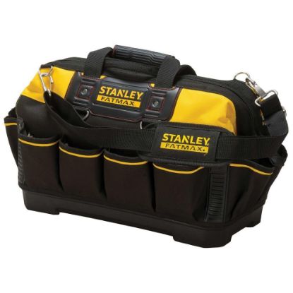 Picture of Stanley® Fatmax 18" Fabric/Plastic Open Mouth Tool Bag Part# - 518150M