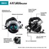 Picture of Makita® 18V Lxt Bl Sub Compact 6-1/2" Circ Saw Tool Only Part# - Xsh04Zb