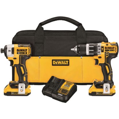 Picture of Dewalt® 20V Max Xr Bl Compact Hd& Impact Combo Part# - Dck287D2