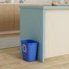 Picture of Rubbermaid Commercial Deskside Recycle Small 14Qt/13L Blue Part# - Fg295573Blue