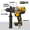 Picture of Dewalt® 20V Max Li-Ion Bl Prem Hd/Impact Combo 5.0Ah Part# - Dck299P2