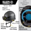 Picture of Klein Tools Karbn Safety Helmet W/Rech Headlamp #56062 Part# - 60515