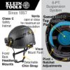 Picture of Klein Tools Karbn Safety Helm Ventedw/Rech Headlamp #56062 Part# - 60517