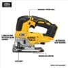 Picture of Dewalt® 20V Max Xr Jigsaw Kit (5.0Ah) Part# - Dcs334P1