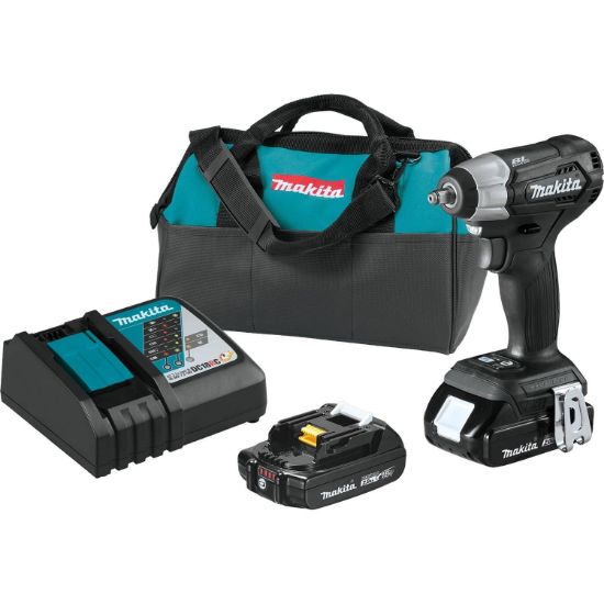 Picture of Makita® 18V Lxt 3/8" Sq Sub-Compact Impact Wrench Kit Part# - Xwt12Rb