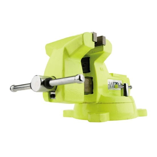 Picture of Wilton 1550 5" Hi-Viz Safety Vise W/Swivel Base Part# - 63187