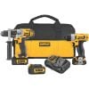 Picture of Dewalt® 20V Max Li-Ion Hammerdrill (3.0 Ah) / 12V Max Sc Part# - Dck294L3