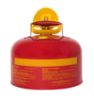 Picture of Eagle Type I Safety Can 2.5 Gallon Metal Red W/Funnel Part# - Ui25Fs