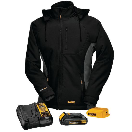 Picture of Dewalt® Women'S Heated Soft Shell Coat Kitted-2X Part# - Dchj066C1-2Xl