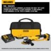 Picture of Dewalt® 20V Max Lithium Ion Grinder Tool Kit Part# - Dcg412P2