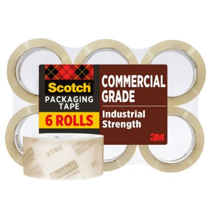 Picture of Scotch® Scotch Comm Gr Ship/Packtape 3750-6 1.88"X54.6Y Part# - 7000047681