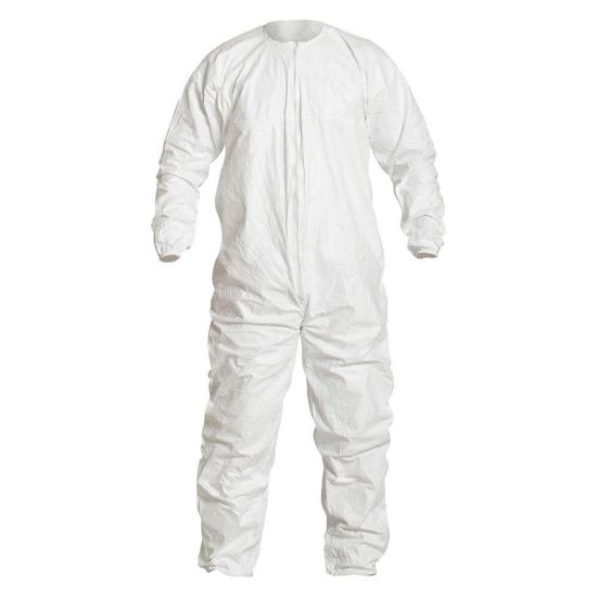 Picture of Dupont Tyvek Isoclean Coverall Lg Part# - Ic253Bwhlg00250B