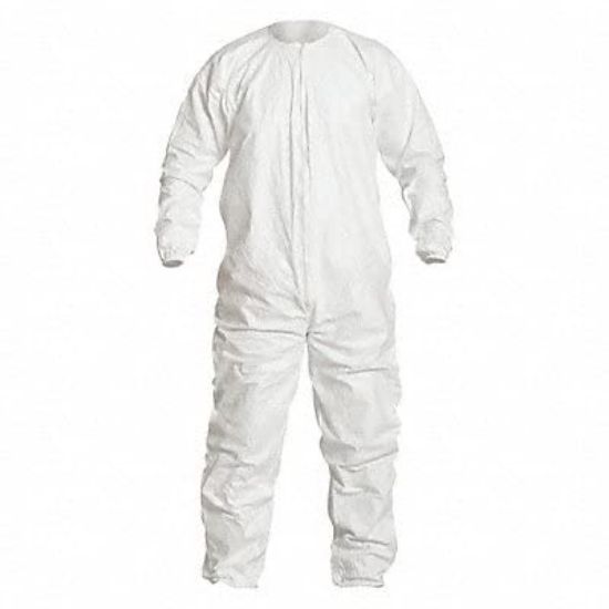 Picture of Dupont Tyvek Isoclean Coverall Xl Part# - Ic253Bwhxl00250B