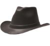 Picture of Occunomix Cowboy Hard Hat W/Ratchet Blk Part# - Vcb200-06