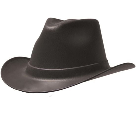 Picture of Occunomix Cowboy Hard Hat W/Ratchet Blk Part# - Vcb200-06