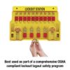 Picture of Master Lock® Safety Series Lockout Stations Part# - 1483Bp1106