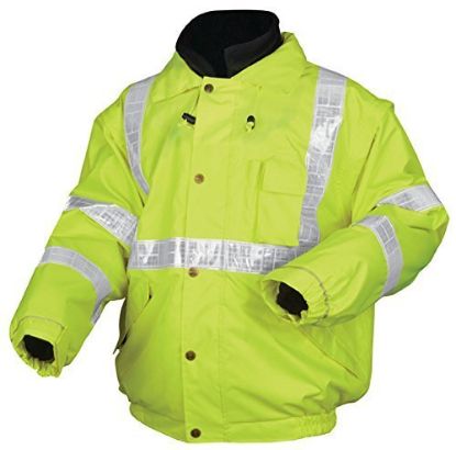 Picture of Mcr Safety Bomber Plus Jkt W/ Zip-In Fleece Liner- Detach Part# - Bpcl3Ll