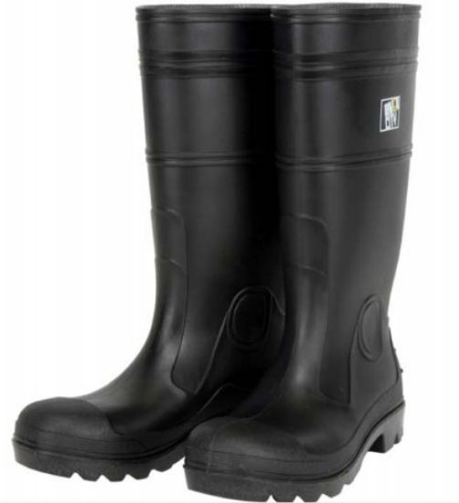 Picture of Mcr Safety 16" Pvc Knee Boot- Mens-Plain Toe- Black Part# - Pbp1206