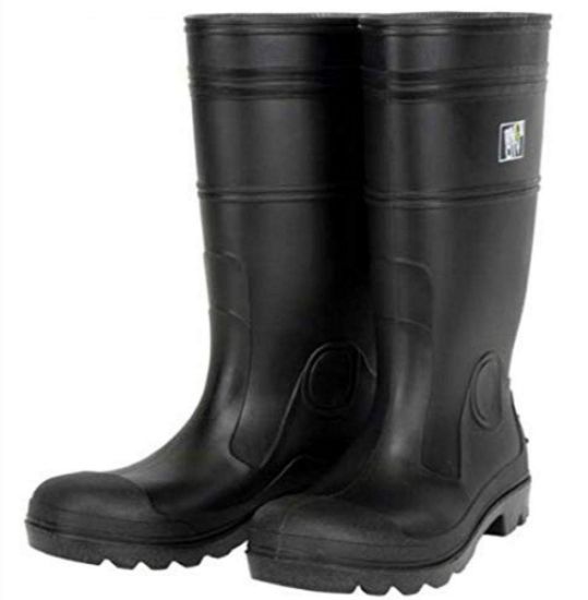 Picture of Mcr Safety 16" Pvc Knee Boot- Mens-Plain Toe- Black Part# - Pbp1207