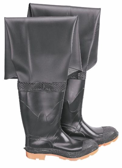 Picture of Dunlop® Protective Footwear Hip Wader Black Steel Toe Part# - 8605600.06