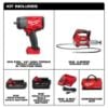 Picture of Milwaukee® Tool 1/2" Htiw W/ Friction Ring & Grease Gun Combo Kt Part# - 2967-22Gg