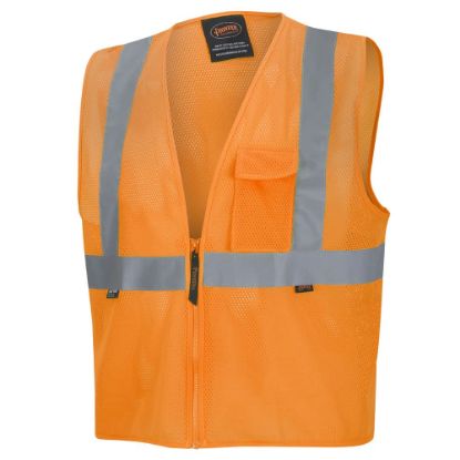 Picture of Pioneer 6921U Orange Polyester Mesh Part# - V1060450U-2Xl