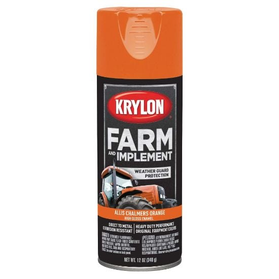 Picture of Krylon® Industrial Farm/Imp Gallon Paint 128 Oz Net Wt Low Gl Blk Part# - K01965000