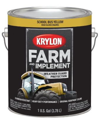 Picture of Krylon® Industrial Farm/Imp Gallon Paint 128 Oz Net Wt-Transport Y Part# - K01976000