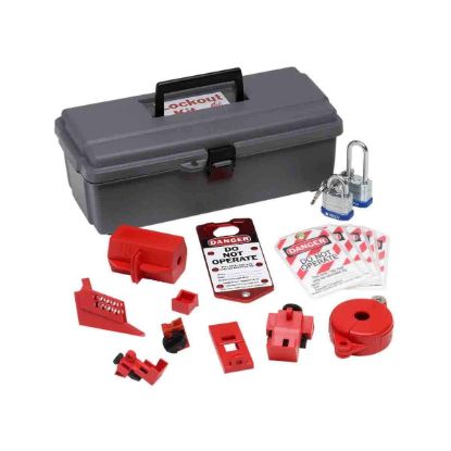 Picture of Brady® Lockout Tool Box W/Components Part# - 65289