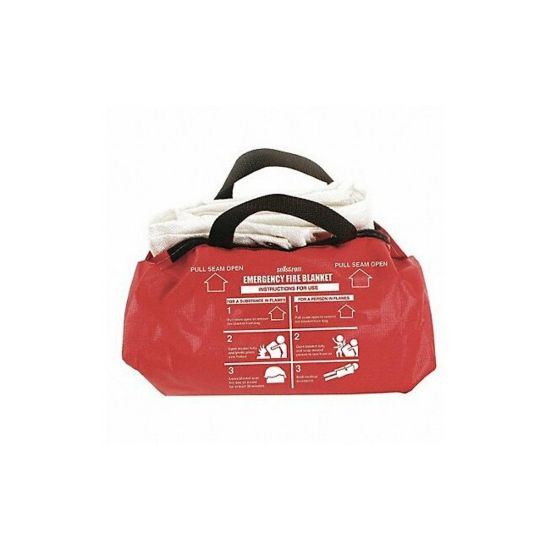 Picture of Sellstrom® Emergency Fire Blanket Duffel Bag 5'X6' Fg Part# - S97452