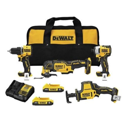 Picture of Dewalt® Dewalt Atomic 20V Max Brushless 4-Tool Combo Kit Part# - Dck486D2