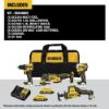 Picture of Dewalt® Dewalt Atomic 20V Max Brushless 4-Tool Combo Kit Part# - Dck486D2