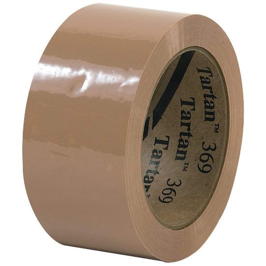 Picture of 3M™ Tartan™ Tartan Box Sealing Tape369 Tan 48 Mm X 100 M Part# - 7100019781