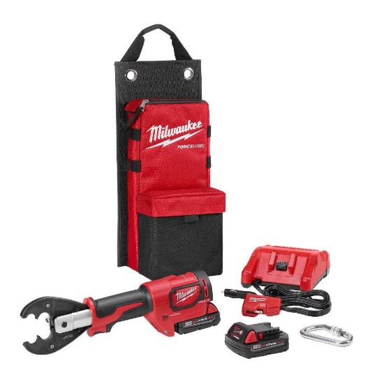 Picture of Milwaukee® Tool M18 Force Logic 6T Utility Crimping Kit Part# - 2678-22O