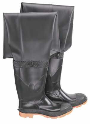 Picture of Dunlop® Protective Footwear Hip Wader Black Steel Toe Part# - 8605600.08