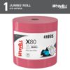 Picture of Wypall® Wypall X80 Shop Pro Jumbo Rool Red 475 Per Rol Part# - 41055