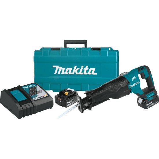 Picture of Makita® 18V Lxt Brushless Recipsaw Kit (2) 5.0 Battry Part# - Xrj05T