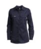 Picture of Lapco 7Oz Fr Ladies Advance Comfort Navy Uniform Shirt Part# - L-Sfracnv-Xlreg