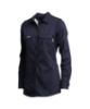 Picture of Lapco 7Oz Fr Ladies Advance Comfort Navy Uniform Shirt Part# - L-Sfracnv-Xlreg