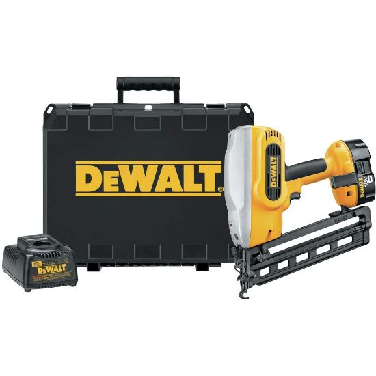 Picture of Dewalt® Xrp 18V Cordless 1.25-2.5" 20 Angled Nailer Kit Part# - Dc618K