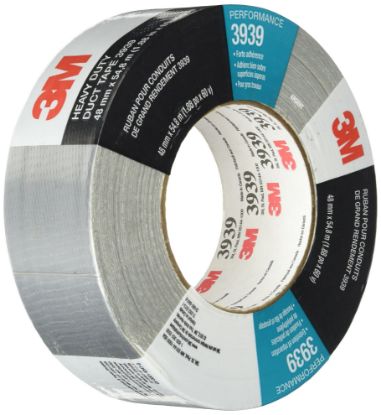 Picture of 3M™ 3939 Silver Duct Tape 72Mm X 54.8M Bulk Part# - 7000048815