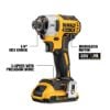 Picture of Dewalt® 20V Max Xr Li-Ion Compact 4 Tool Kit Part# - Dck484D2