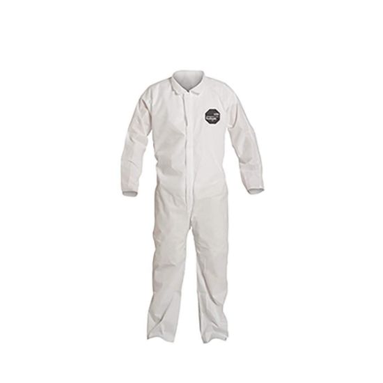 Picture of Dupont Proshield Coverall  Zipfront  White Part# - D14996984