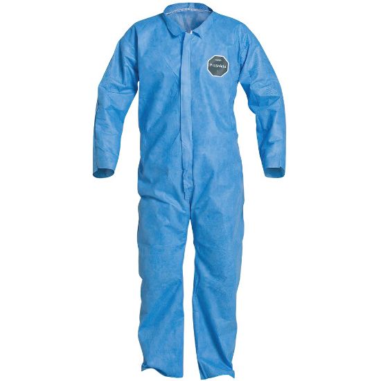 Picture of Dupont Proshield Coverall  Zipfront  Blue Part# - D14996933