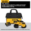 Picture of Dewalt® 20V Max Bandsaw Kit 5.0Ah Part# - Dcs371P1