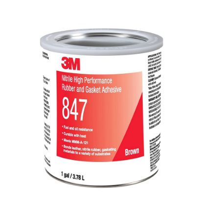 Picture of 3M™ Nitrile Hp Rubber And Gasket Adh 847 Bwn  1 Ga Part# - 7000121194