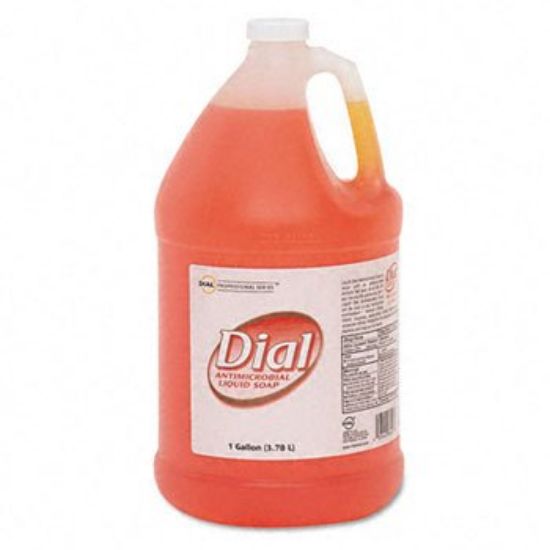 Picture of Dial Dial Gold Liquid Antibacterial Soap  1 Gallon Re Part# - Dialgal