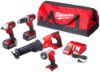 Picture of Milwaukee® Tool M18 Combo Com With 2 Bat Part# - 2696-24