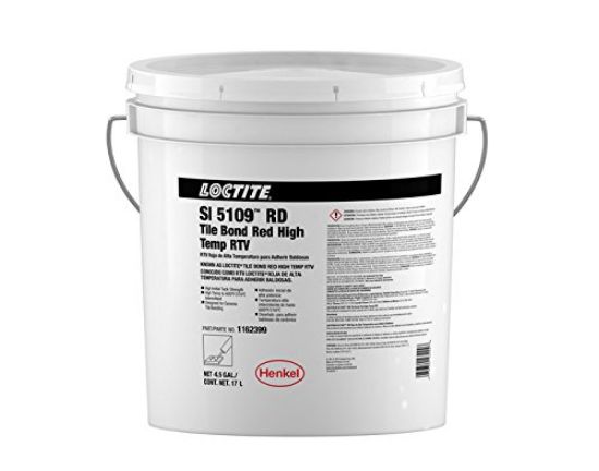 Picture of Loctite® Tile Bond Red High Temprtv Silcone Seal 4.5 Gal Part# - 1162399