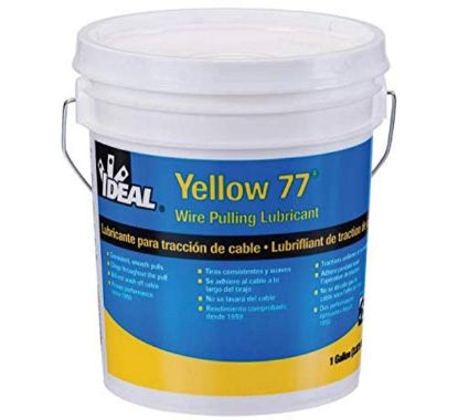 Picture of Ideal® Industries Yellow 77 1-Gallon Pailca Of 4 1 Gallon Pails Part# - 31-351